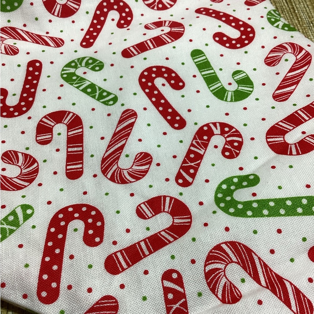 New Handmade Festive Christmas Stockings Set - Red and Green 16” - Picture 3 of 5